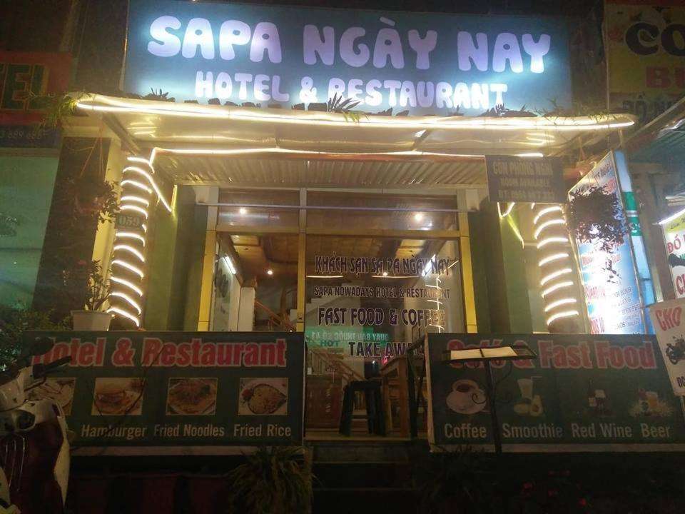 Khach San Sapa Ngay Nay Hotel Exterior foto