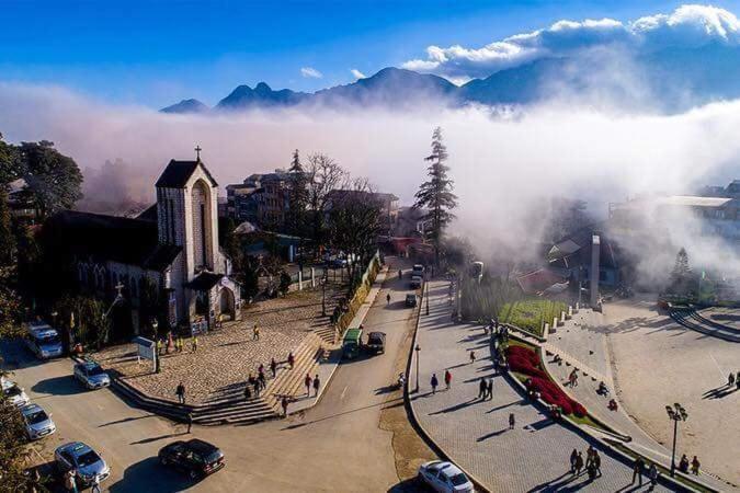 Khach San Sapa Ngay Nay Hotel Exterior foto