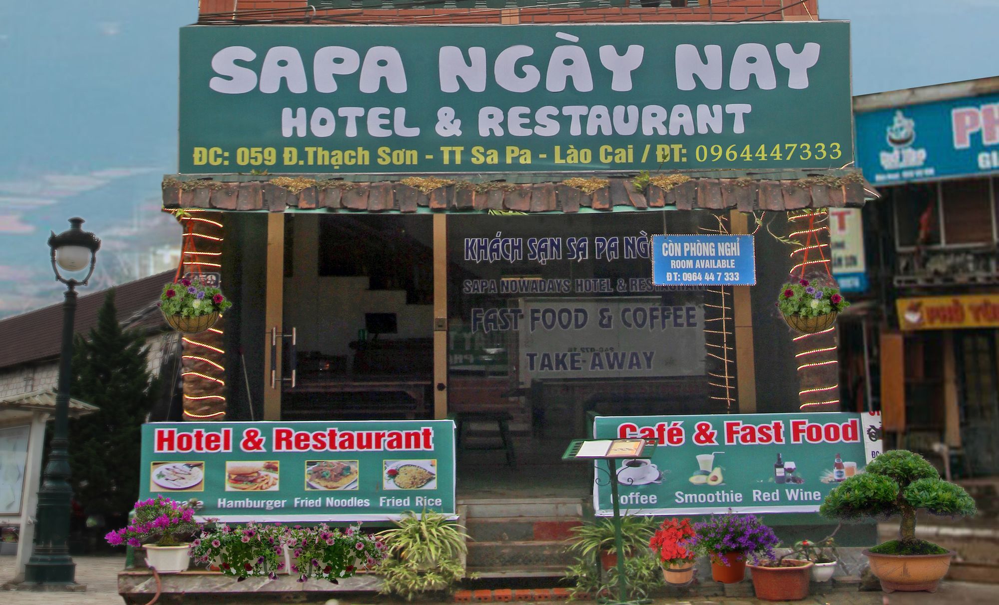 Khach San Sapa Ngay Nay Hotel Exterior foto